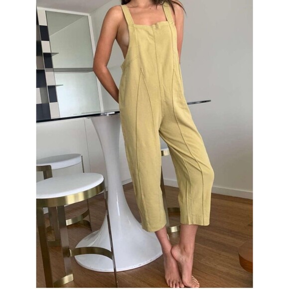 Urban Outfitters Pants - Urban Outfitters Out From Under Jamie Square Neck Jumpsuit | Moss | Medium
